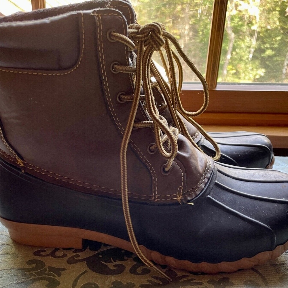 ALEADER Women’s Winter Snow Fashion Duck Boots Waterproof size 7 - Picture 2 of 12